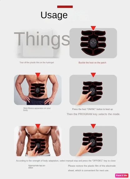 Wireless Muscle Stimulators for Abdomen, Arm Abs